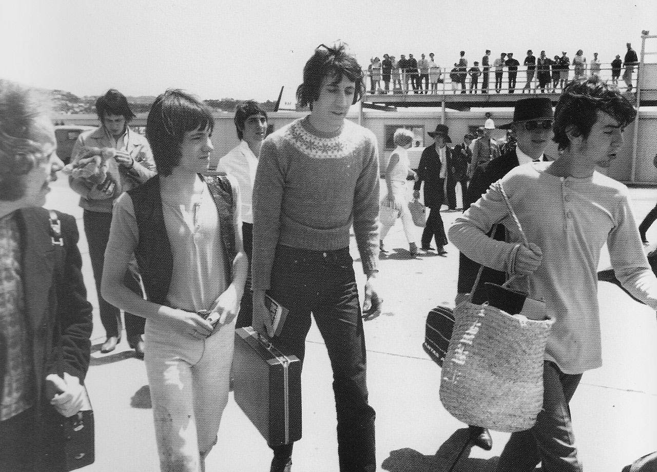 The Who Small Faces Arrive in Australia